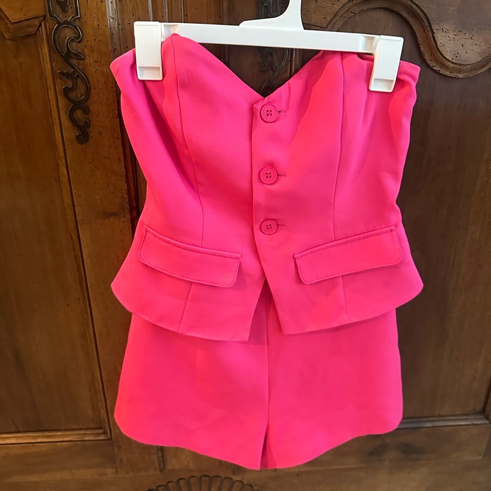 Pink romper